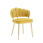 ZUN COOLMORE Accent Chair ,leisure single chair with Golden feet W1539111876