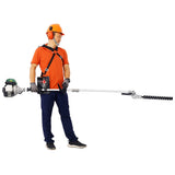 9 in 1 Multi-Functional Trimming Tool, 38CC 4 stroke Garden Tool System with Gas Pole Saw, Hedge W46564151