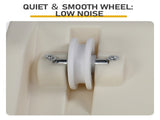 80*34*86CM, Off-white PP track connector assembly, circular design with gray carpet 1 cat teaser 72015695