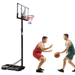 ZUN HY-B076 Portable and Removable Adult PC Transparent Backboard Basketball Stand 60813074