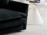 Chenille Fabric Ottomans Footrest to Combine with 2 Seater Sofa, 3 Seater Sofa and 4 Seater Sofa, W714P179457