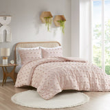 King/Cal King Clip Jacquard Comforter Set B035129817