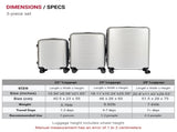 2025 silver suitcase W2710P417749