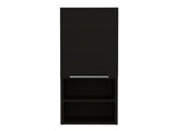 Black Wengue Rectangle 2-Shelf Medicine Cabinet B06280276