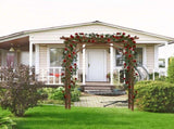 Beautiful And Practical Garden Arch Dark Brown 58045863