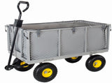 3-in-1 Oversized Steel Garden , 880lbs Pullable Mesh Metal Garden, All-Terrain Utility W2932P439430
