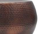 D19.5x16" Nuria Hammered Accent Table W2078P410078
