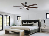 60 Inch Smart Indoor & Outdoor Ceiling Fan with Dimmable LED Light, 6Speed Quiet Reversible DC W3816P585802