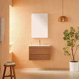 30" Wall Mounted & Floating Single Vanity with Ceramic Sink W1826P255391