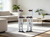 24''-40'' Adjustable Drywall Stilts with Protective Knee Pads, Durable Non-slip Work Platform for 21831334