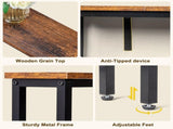 2 Pack 39.4" Narrow Console Sofa Table with Power Outlets and USB Ports, Long 66740775