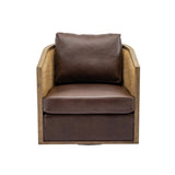 COOLMORE Swivel Chair, Comfy Round Accent Sofa Chair for Living Room, 360 Degree Swivel W395102739