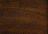 Cherry Finish Wooden Counter Height Chairs Set of 2pc Classic Style Faux Leather Upholstered Seat B01153385