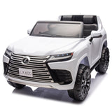 ZUN Licensed LEXUS LX600 24V Two-seater XXL Kids Ride On Car W/Parents Control,Seat width 20 W1396P190407