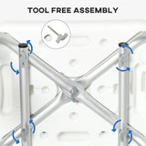 Anti slip shower chair with adjustable height 73258628