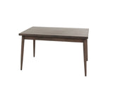 Contemporary Walnut Finish 1pc Dining Table Only Solid wood Rectangle Table Melamine MDF Dining Room B011P203548