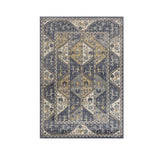 ZUN Tiled Border Area Rug B03597937