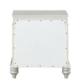 Platinum 2-drawer Nightstand B062P181314