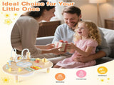 7-in-1 Wooden Baby Activity Table 12M Sensory Play Table with Music & Shape Sorting 80033746