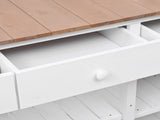 65.7'' H Tall Garden Potting Bench Table with Hutch,Patio Storage 12016712