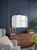 40" x 31" Classic Design Large Arch Mirror and Baroque Inspired Frame for Living Room Bathrrom W2078127697