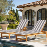 2PCS Set Outdoor Lounge Chair Cushion Replacement Patio Funiture Seat Cushion Chaise Lounge Cushion 73513970