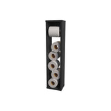 Supai Toilet Paper Holder in Melamine, Black B128P237159