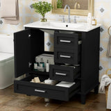 30" Bathroom Vanity , Modern Bathroom Cabinet with Sink Combo Set, Bathroom Storage Cabinet with a N729P170557B