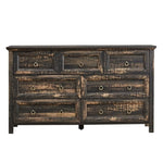 ZUN Farmhouse 7 Drawers Dresser Bedroom, Wood Rustic Dresser Tv Stand, Storage Dressers Organizer W2393P197410