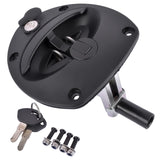 Door Latch Assembly w/ T Handle and 2 Keys Fit for Cummins Kohler Generator 0406-0972-01 A034B471 61367355