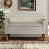 Upholstered Storage Bench B035P265917