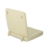 CAROLINA CLUB CHAIR CUSHION SET, SEAT CUSHION AND BACK CUSHION, CREAM, SET OF 1 N775P270221C