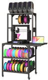 3D Printer Stand, Heavy Duty 3D Printer Table Stand with Filament Storage Rack, T-Shaped Spools W3190P294353