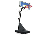 Portable Basketball Hoop for Youth Adults & Professional Match,Adjustable Height 8.04 ft to 10.01 61443356