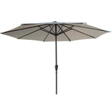 9' Outdoor Patio Aluminum Umbrella, Outdoor Table Umbrella,Market Umbrella with 8 Sturdy Ribs, UV W2911P277284