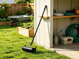 Heavy-Duty Rolling Lawn Aerator, 18-Inch Manual Aeration Tool with 27 Iron Spikes & Detachable 49625367