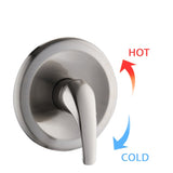 Shower Head with Handheld Shower System with 8" Rain Shower Head W121949103