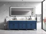 96 x6 Inch LED Bathroom Mirror with Aluminum Frame, Wall Mounted Vanity Mirror, Anti-Fog, Memory, W2287P279439
