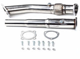 TURBO DOWNPIPE EXHAUST Fit For 99-04 VW GOLF JETTA BEETLE 1.8T MT001104 76854176