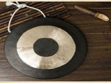 50cm Two-Color Handmade Brass Gong, Traditional Chinese Percussion Instrument for Wedding 59989027