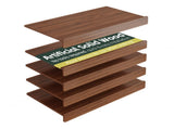 30" x 16" Heavy Duty MDF Wood Shelf Liners, 0.6 Inch Thick Wire Rack Covers for Removable Closet W2641P490362