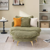 65.00 inches long, Corduroy Sofa Fabric, with three matching pillows and two spacious and W1658P212596