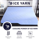 ZUN Bridgevine Home 12 inch Refresh Hybrid Cooling GelCare Memory Foam and Coil Adult Mattress, Cal King B108131485