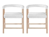 26'' Seat Height Bar Stools with Back, Comfortable Counter Stools for Kitchen Island/Dining Room, N780P354192N