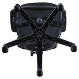 ZUN Black Swivel Office Chair with Armrest B062P153787