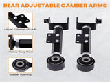 2x Alignment Rear Camber Arms Upper Control Kit For For Honda CR-V 2007-2016 FWD/AWD 40451161