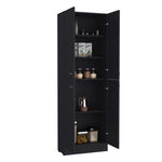 ZUN Lynch Kitchen Pantry Storage Cabinet 71" Height, With 4 Doors, 5 Adjustable Shelves, Freestanding B200P188841