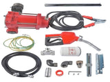 Fuel Transfer Pump Diesel Kerosene Pump 12V DC 10GPM w/ Automatic Nozzle & Hose 26203686