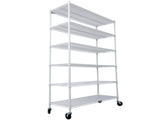 6 Tier 6000lbs Capacity NSF Metal Shelf Wire Shelving Unit, Heavy Duty Adjustable Storage Rack with 81168611