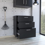 Penny Storage Cabinet, Three Drawers , Four Casters B128P148951